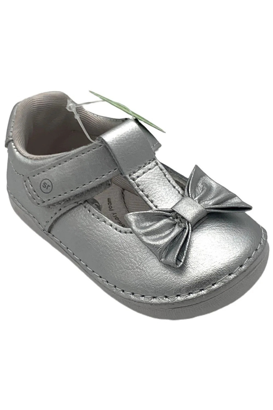 Stride Rite Toddler Girls Ashtyn Mary Jane Flats Silver -